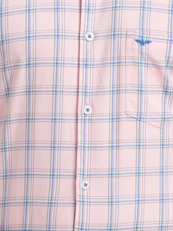 Men Slim Fit Yellow Shirt