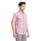 Men Slim Fit Blue Shirt