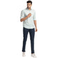 Men Slim Fit Light Orange Shirt