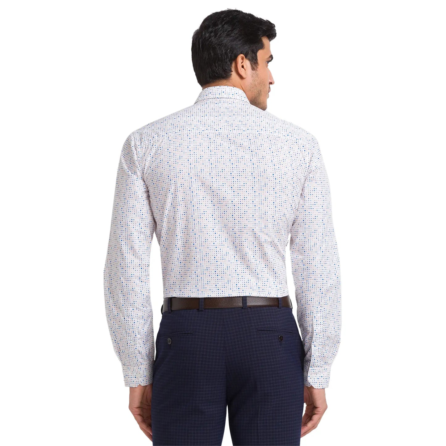 Men Slim Fit Light Blue Shirt