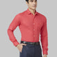 Men Slim Fit Violet Shirt