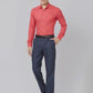 Men Slim Fit Violet Shirt