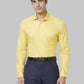 Men Slim Fit Orange Shirt