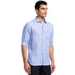 Men Slim Fit Light Orange Shirt