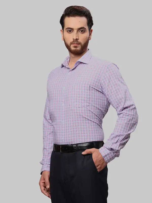 Men Slim Fit Red Shirt