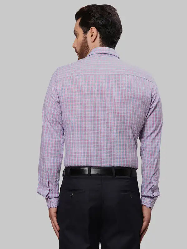 Men Slim Fit Red Shirt