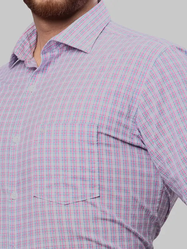 Men Slim Fit Red Shirt