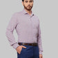 Men Slim Fit Violet Shirt