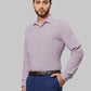 Men Slim Fit Violet Shirt