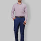 Men Slim Fit Violet Shirt