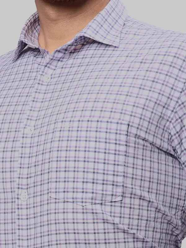 Men Slim Fit Grey Shirt