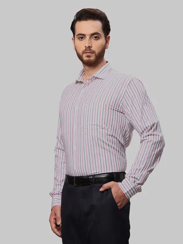 Men Slim Fit Blue Shirt