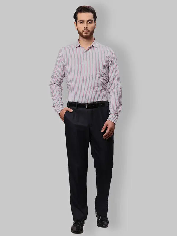 Men Slim Fit Blue Shirt