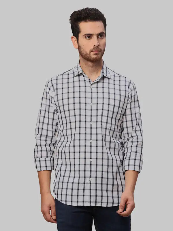 Men Slim Fit Maroon Shirt
