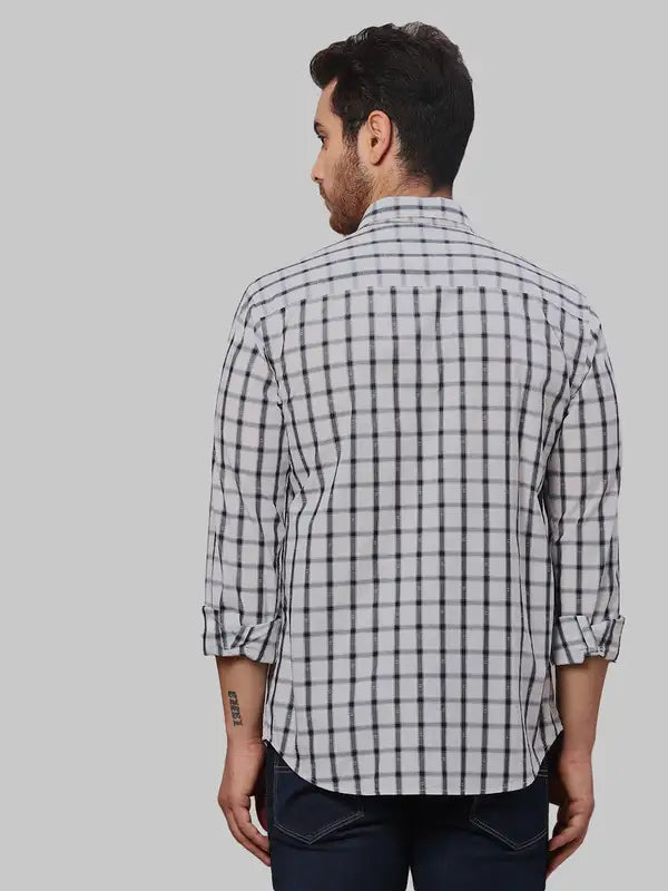 Men Slim Fit Maroon Shirt