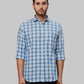 Men Slim Fit Blue Shirt
