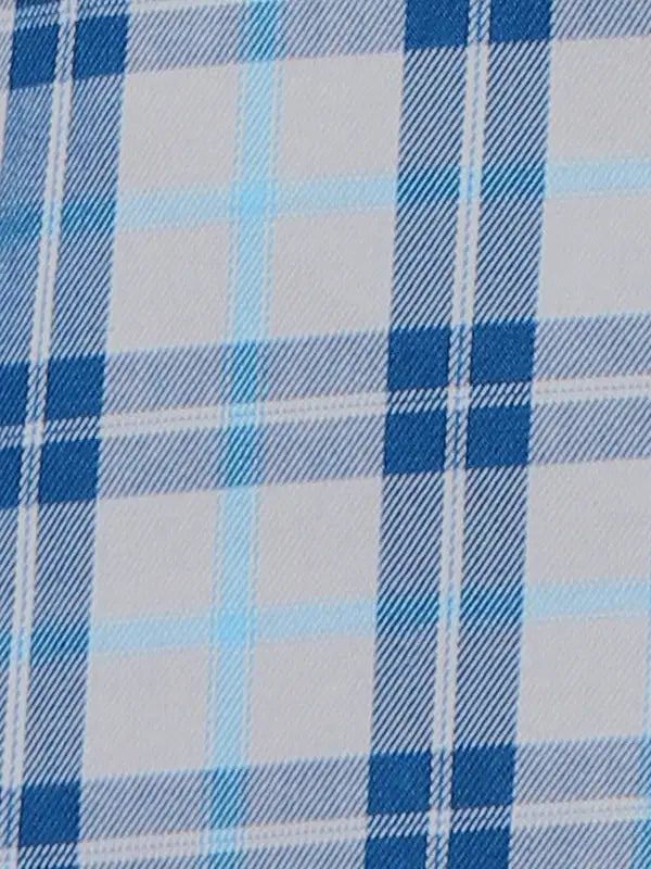 Men Slim Fit Blue Shirt