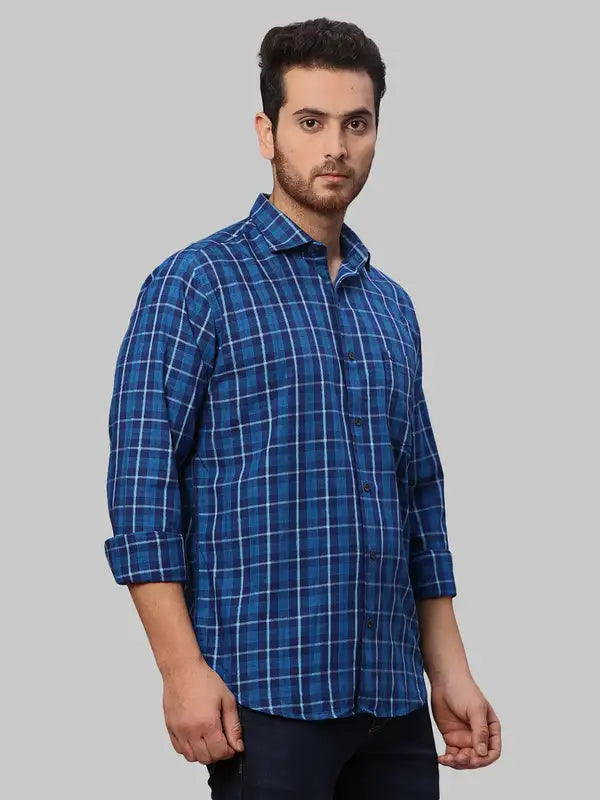 Men Slim Fit Red Shirt
