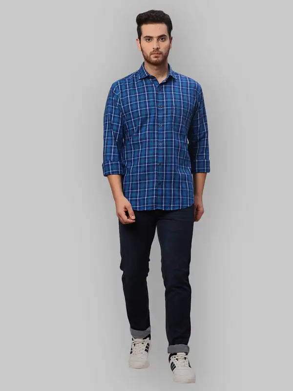 Men Slim Fit Red Shirt