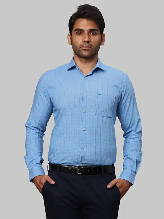 Men Slim Fit Red Shirt