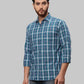 Men Slim Fit Grey Shirt