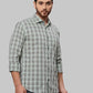 Men Slim Fit Blue Shirt