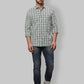 Men Slim Fit Blue Shirt