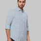 Men Slim Fit Green Shirt