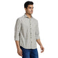 Men Slim Fit Light Yellow Shirt