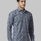 Men Slim Fit White Shirt
