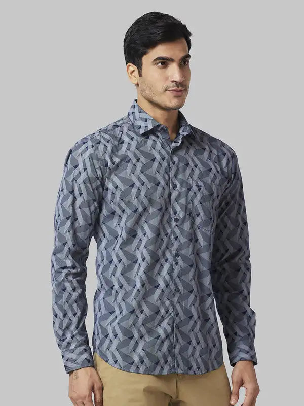 Men Slim Fit White Shirt