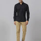 Men Slim Fit White Shirt
