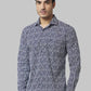Men Slim Fit Blue Shirt