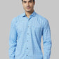 Men Slim Fit Blue Shirt