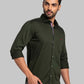 Men Fawn Slim Fit Checks  Cotton   Shirts