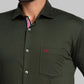 Men Fawn Slim Fit Checks  Cotton   Shirts