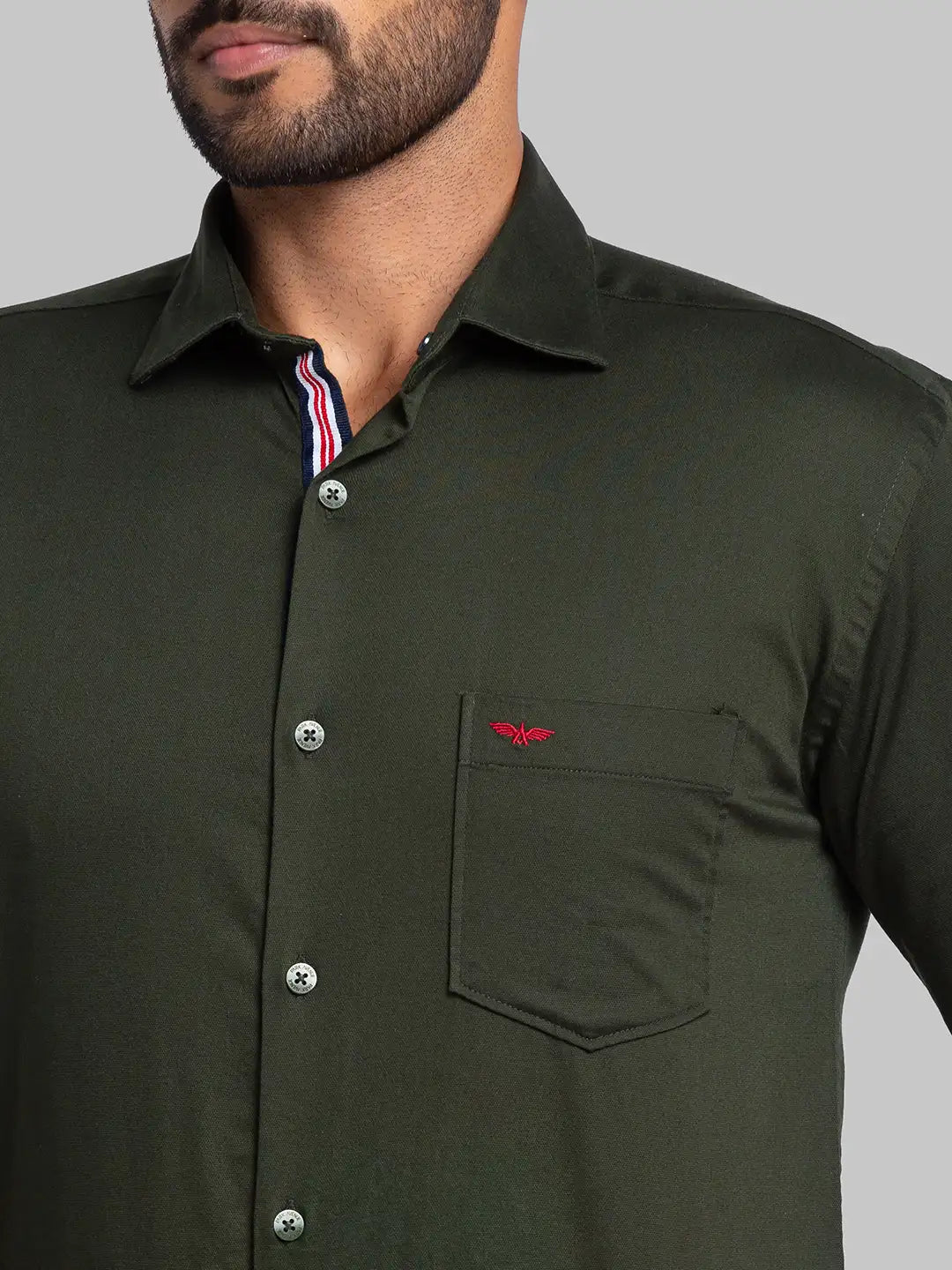 Men Fawn Slim Fit Checks  Cotton   Shirts