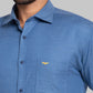 Park Avenue Men White Checks Slim Fit Cotton Shirt