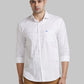 Park Avenue Men Orange Corduroy Slim Fit Cotton Shirt