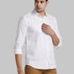 Park Avenue Men Orange Corduroy Slim Fit Cotton Shirt