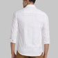 Park Avenue Men Orange Corduroy Slim Fit Cotton Shirt