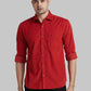Park Avenue Men Green Print Slim Fit Cotton Shirt