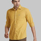 Men Slim Fit Grey Shirt