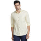 Park Avenue Men Blue Solid Slim Fit Cotton Blend Shirt