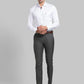 Men Slim Fit Grey Shirt