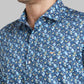 Men Slim Fit Grey Shirt