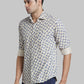 Men Slim Fit Blue Shirt
