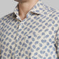 Men Slim Fit Blue Shirt