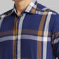 Men Slim Fit Blue Shirt
