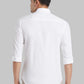 Park Avenue Men Violet Print Slim Fit Cotton Shirt